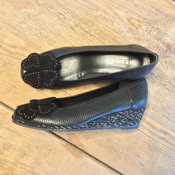 Sesto Meucci Mailie Leather Epadrilles Size 6 - Picture 4 of 5